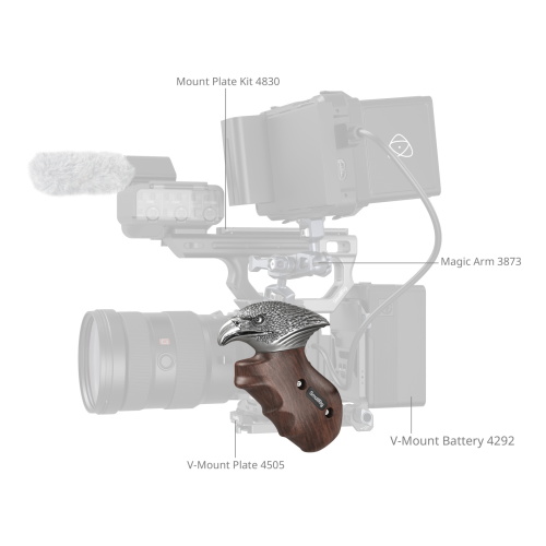 SmallRig ImageGrip Series Eagle Handle with NATO Clamp (Left Side) 4817 - Image 7