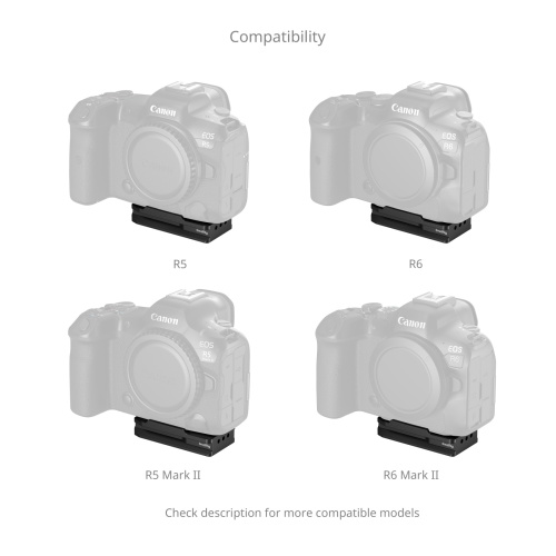 SmallRig Arca-Swiss Mount Plate for AirTag for Select Canon Cameras - Image 6