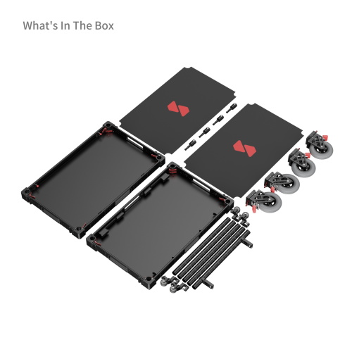 MD4573 36" Lightweight Video Production Camera Cart - Image 7