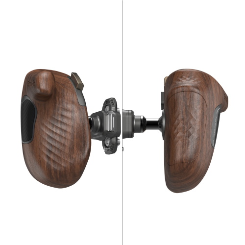 SmallRig ImageGrip Series Wooden Handle with NATO Clamp (Left Side) - Image 2
