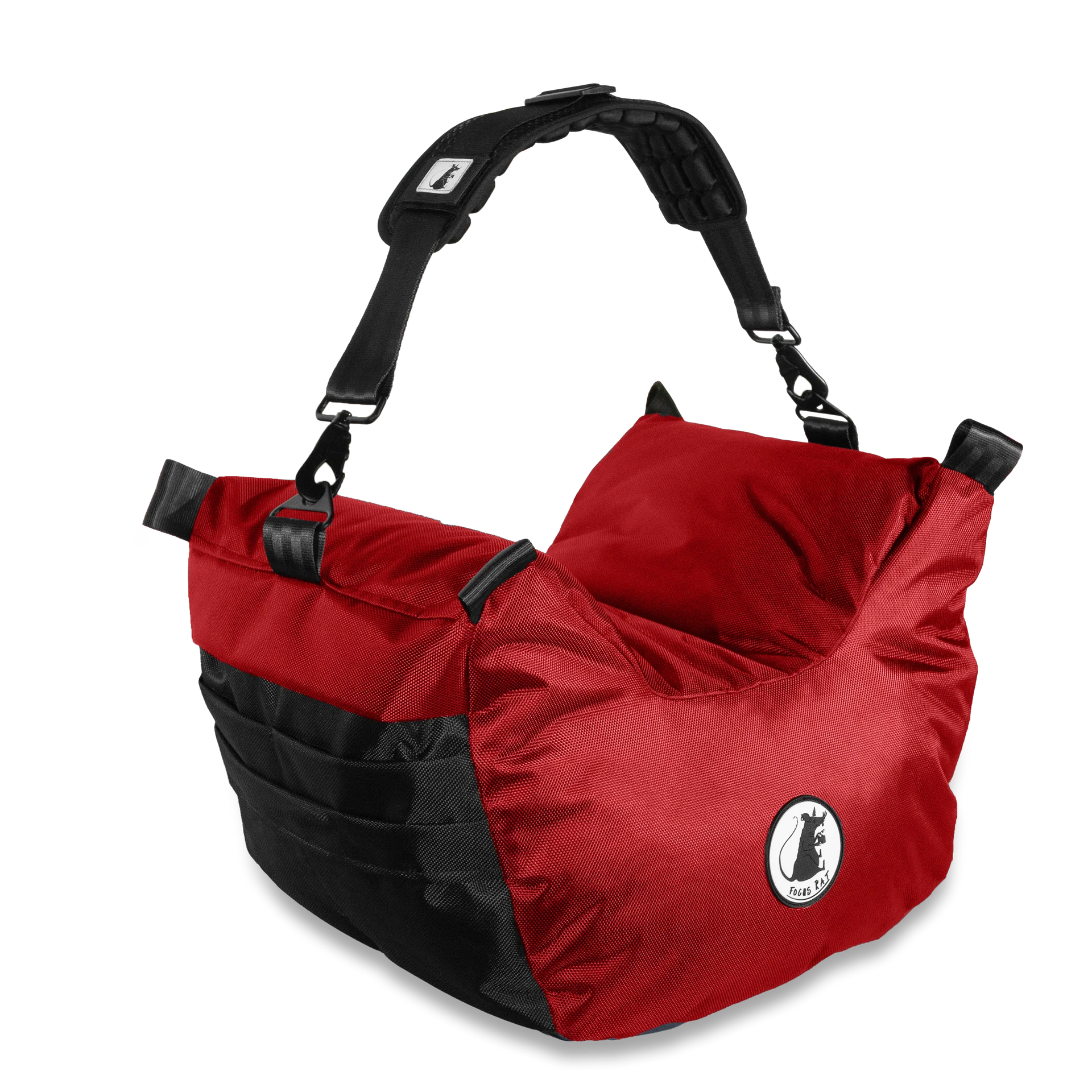 Focus Rat Large Saddle Bag V4 - Ruby Red - Image 2