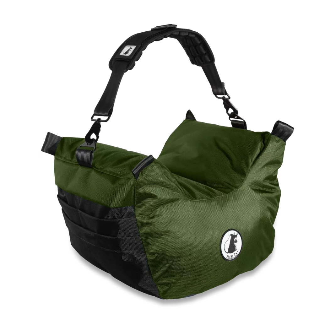 Alternative view of Focus Rat Large Saddle Bag V4 - Navy Green