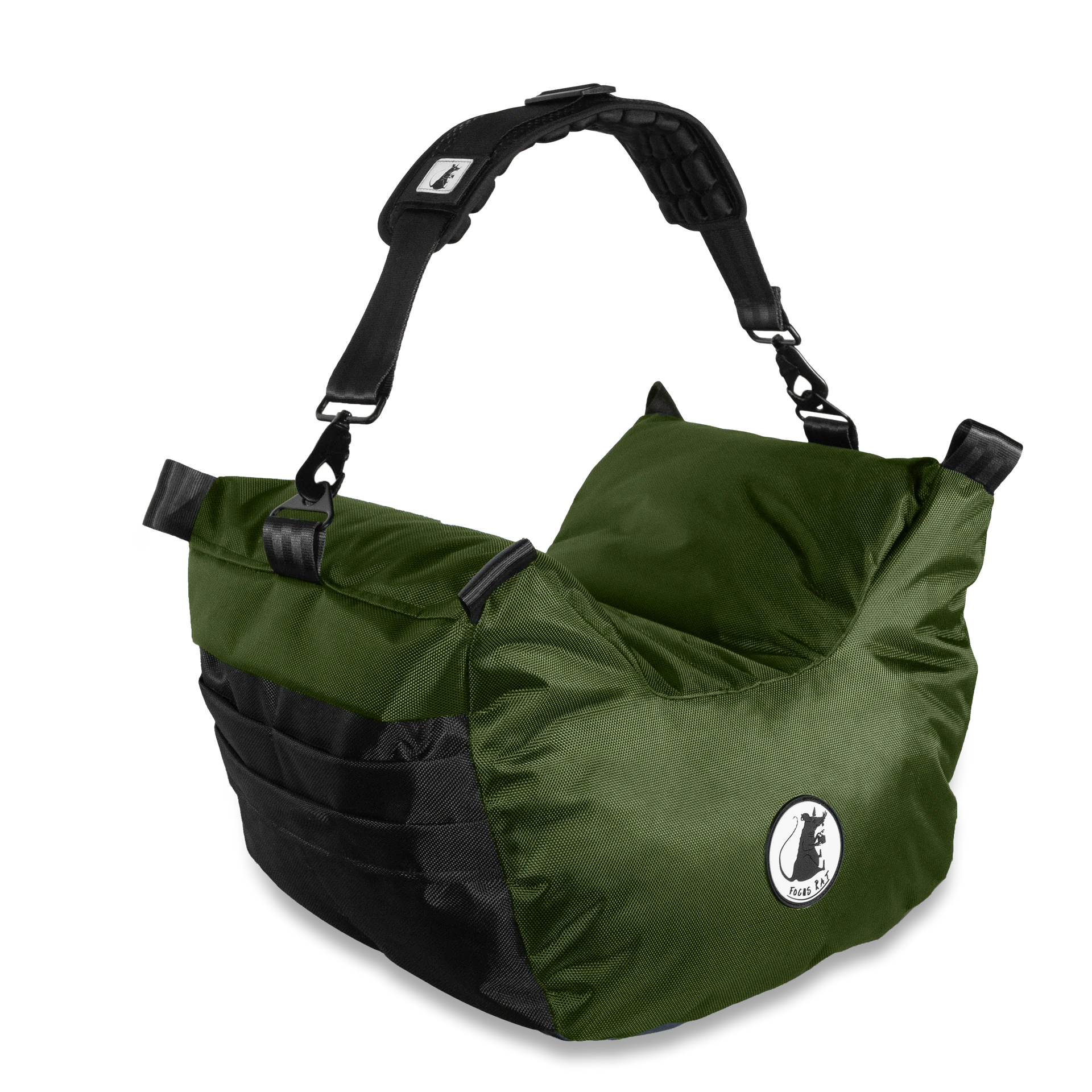 Focus Rat Large Saddle Bag V4 - Navy Green - Image 2