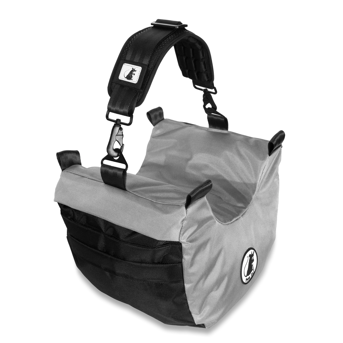 Focus Rat Medium Saddle Bag V4 - Platinum Grey - Image 3