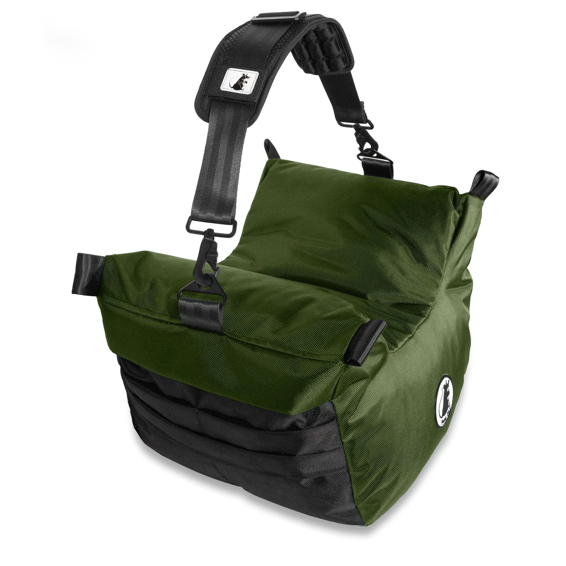 Focus Rat Large Saddle Bag V4 - Navy Green - Image 3