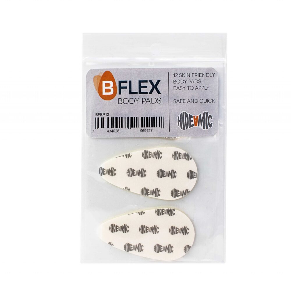 Alternative view of Hide-a-mic hypo allergenic Sticker/Body Pad for B-Flex (12 pack)