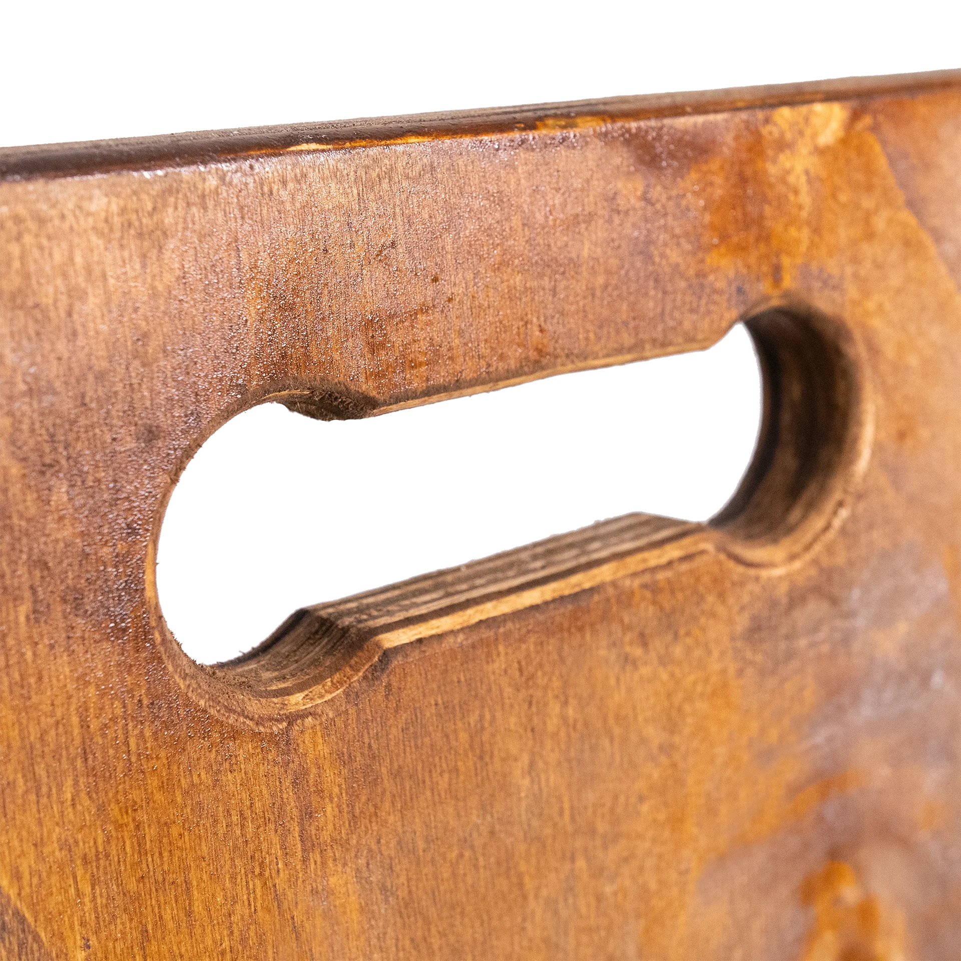 Focus Rat Heavy Duty Pancake sized Apple Box (handmade & stained) - Image 5