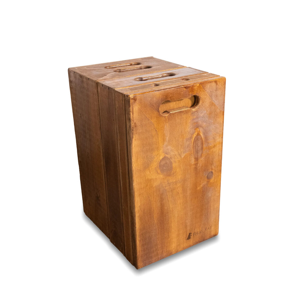 Focus Rat Heavy Duty Apple Box Set 4pcs (handmade & stained)