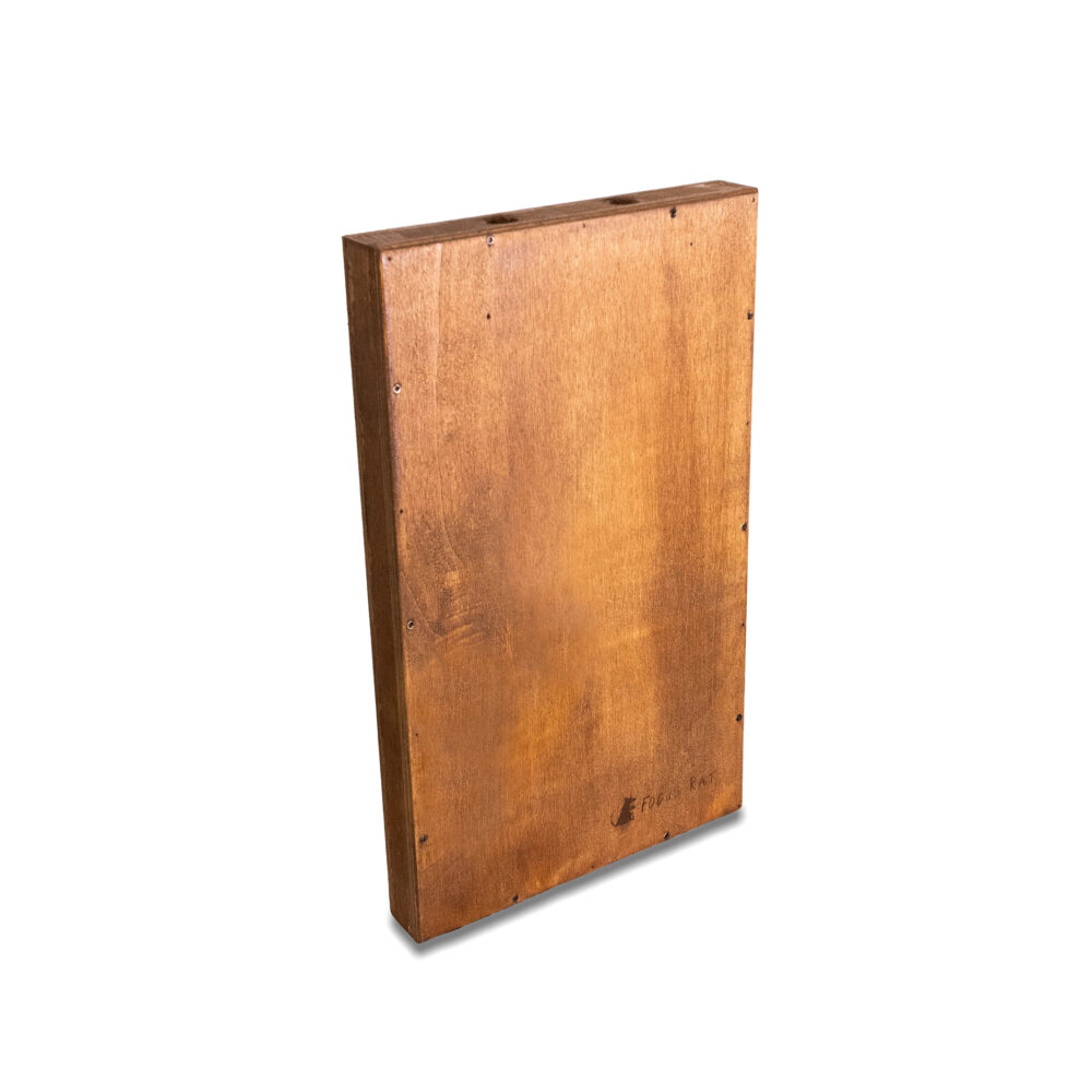 Focus Rat Heavy Duty Quarter sized Apple Box (handmade & stained)