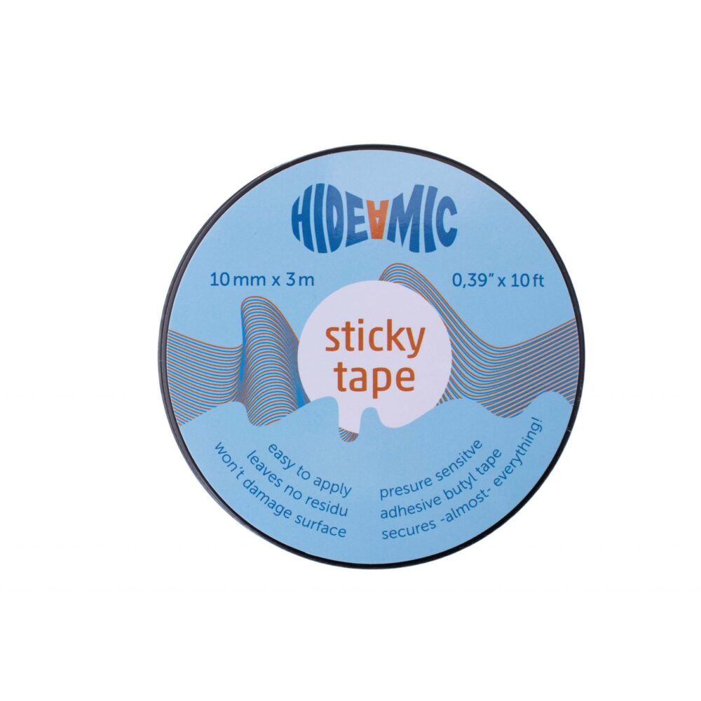 Alternative view of Hide-a-mic Sticky Tape 3 meter