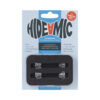 Hide-a-mic 4 different holder set for Sennheiser MKE2 - Transparent