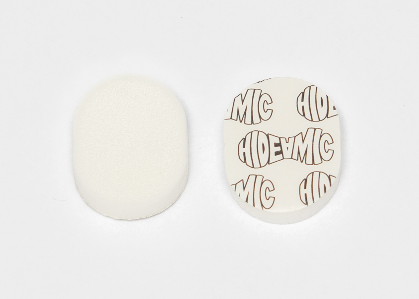 Alternative view of Hide-a-mic Foam-o-pad 16 multipurpose foam pads - White