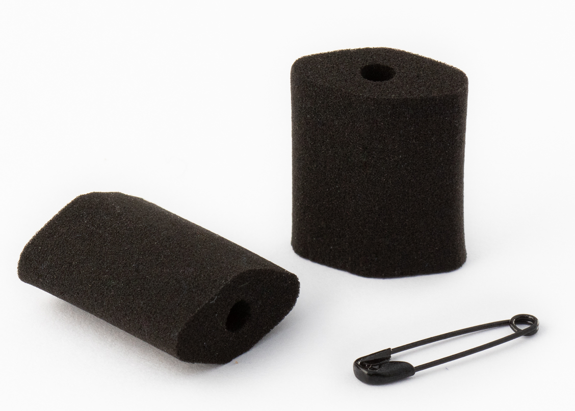 Hide-a-mic Foam-O Regular universal foam microphone mounts - 4 Mixed colors - Image 9