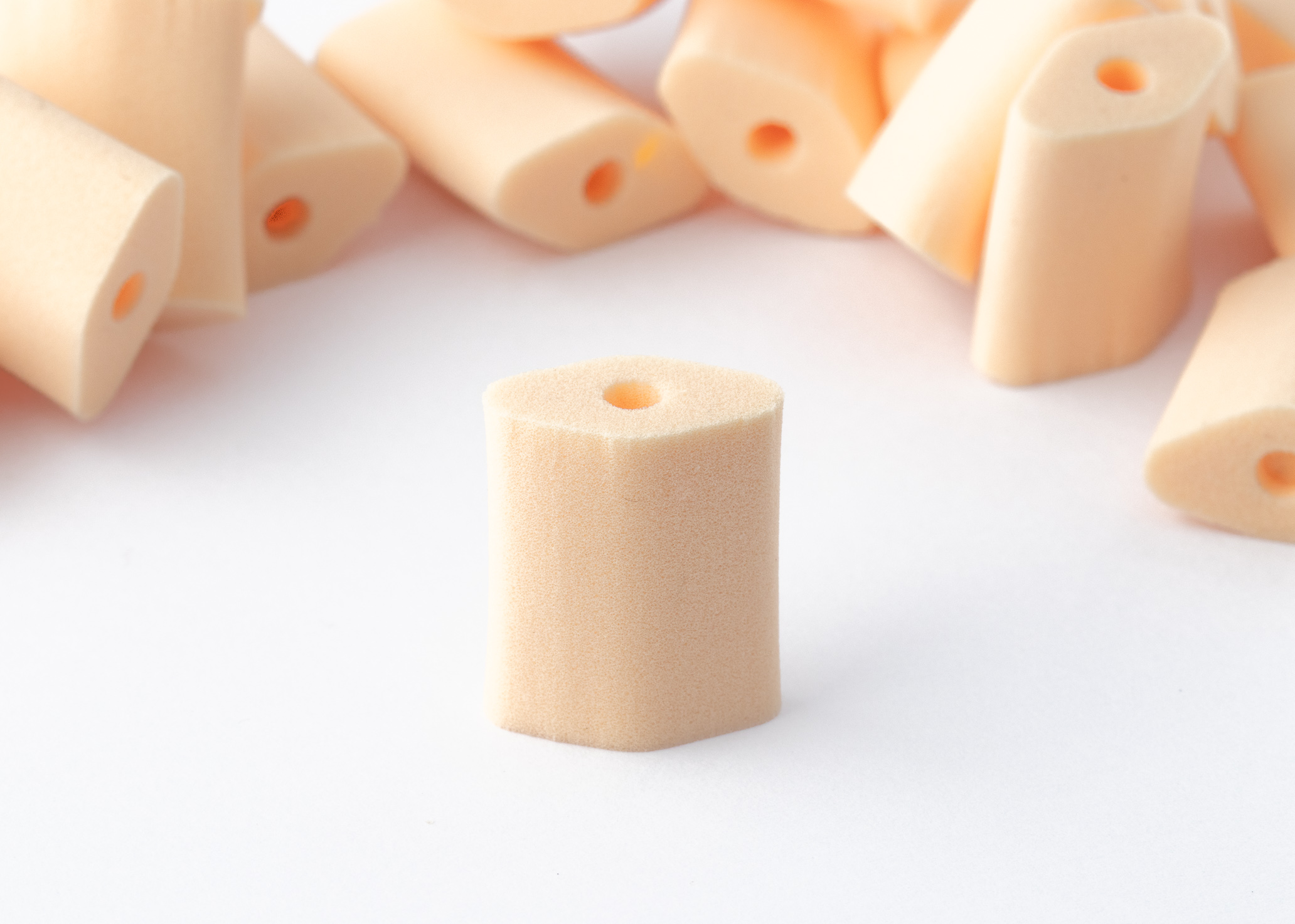 Hide-a-mic Foam-O small universal foam microphone mounts - Beige - Image 4