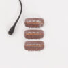 Hide-a-mic ClipZ Haar-Clip - Brown