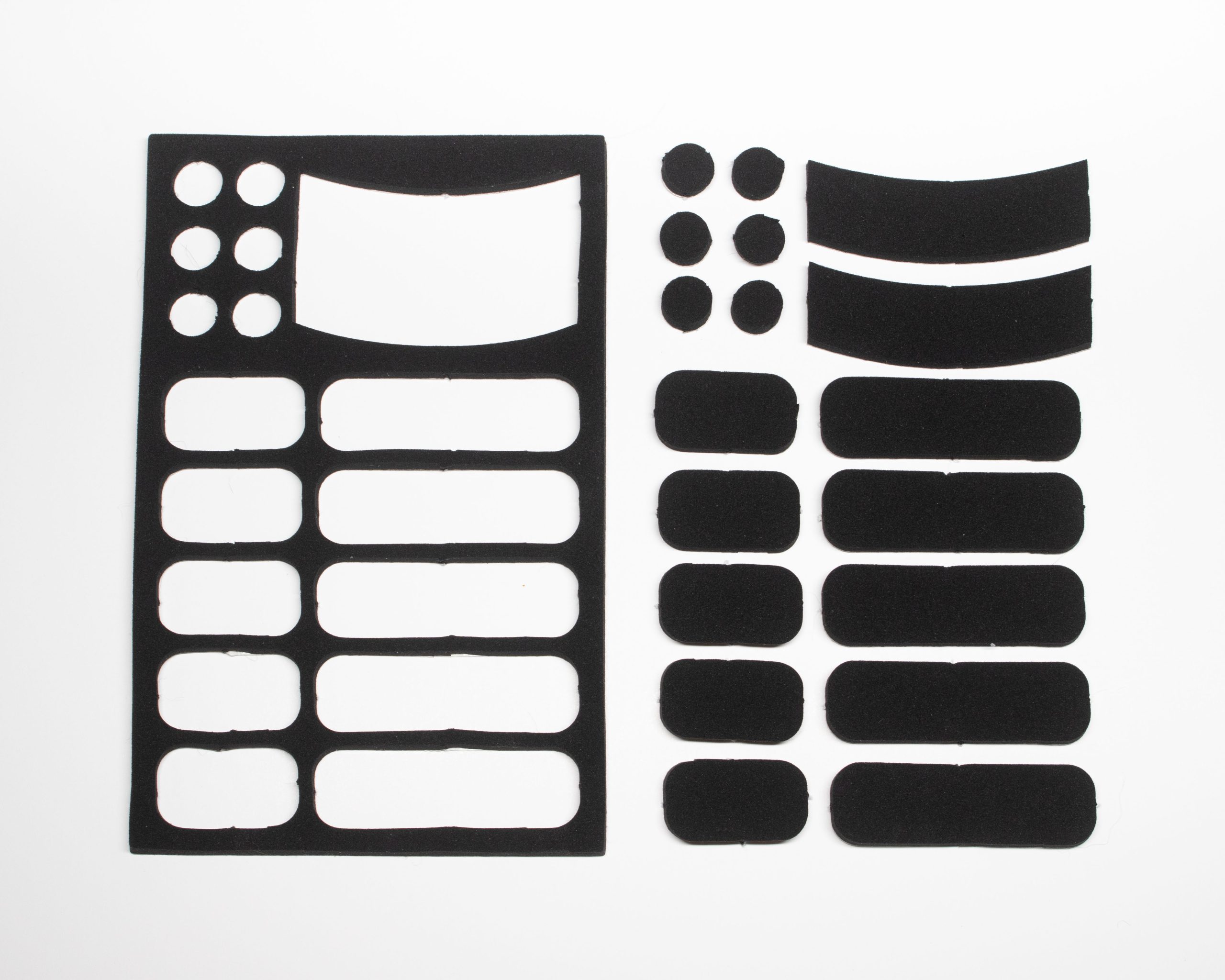 Hide-a-mic Silencer Set - precut foam pads - Image 4