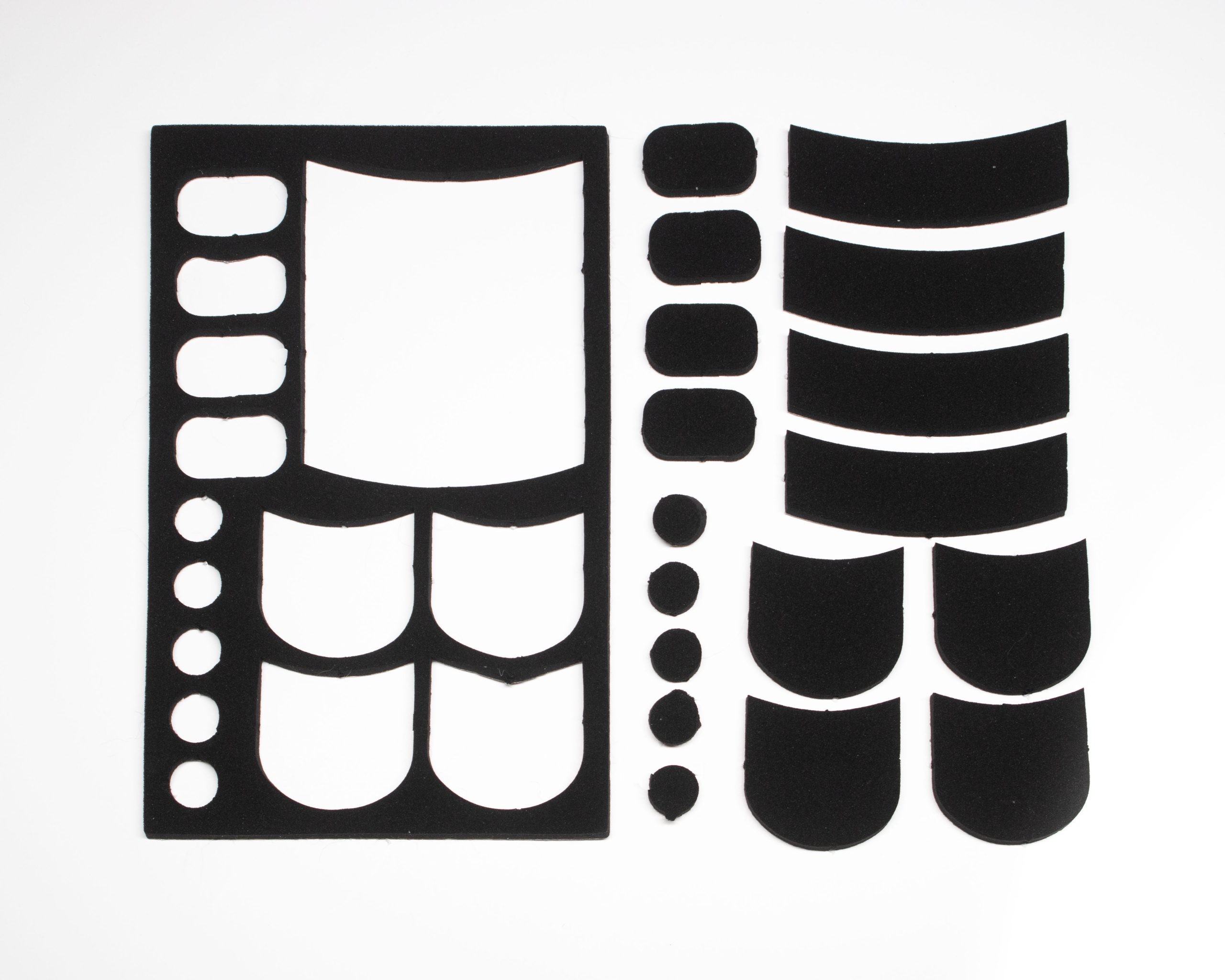 Hide-a-mic Silencer Set - precut foam pads - Image 3