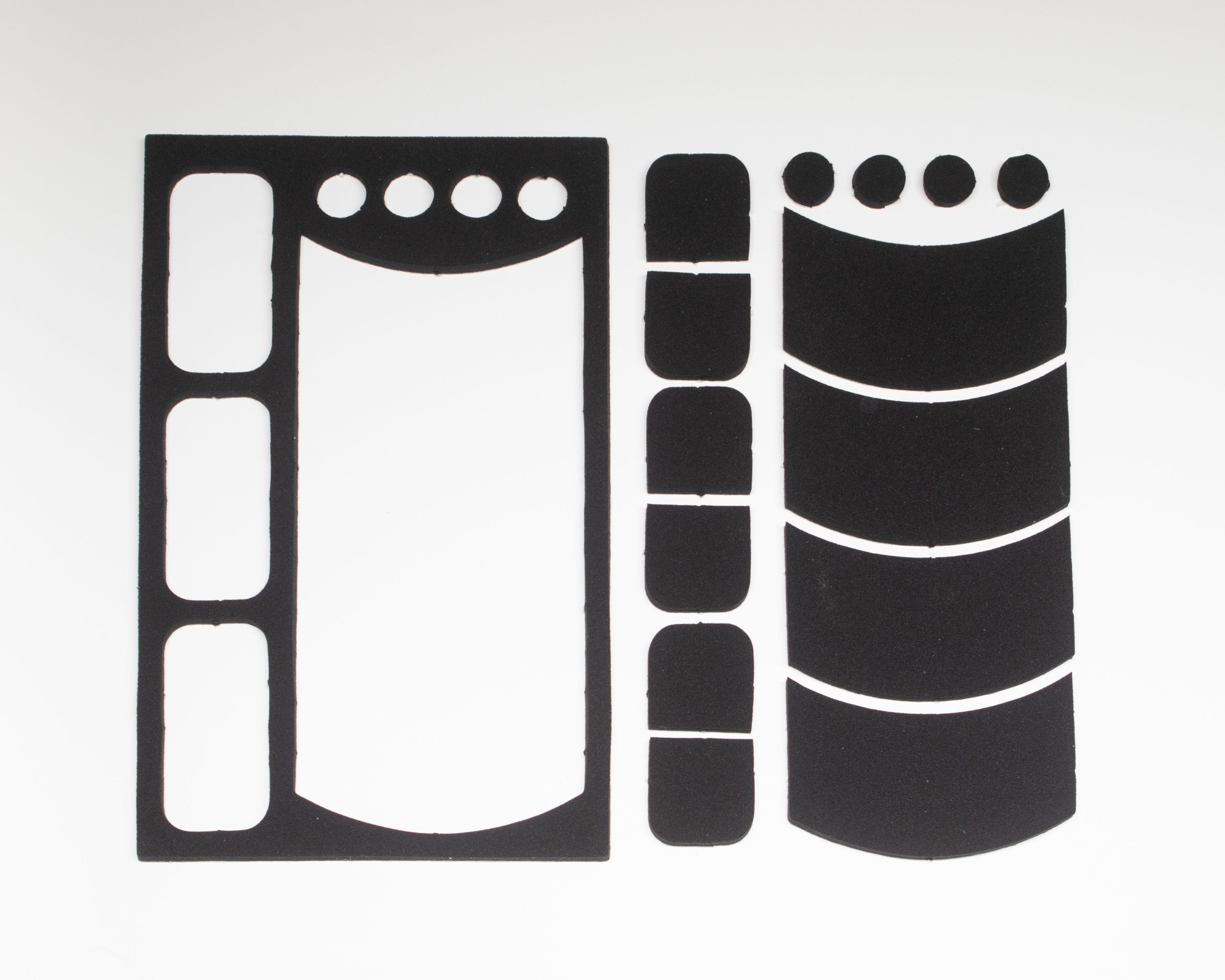 Hide-a-mic Silencer Set - precut foam pads - Image 2