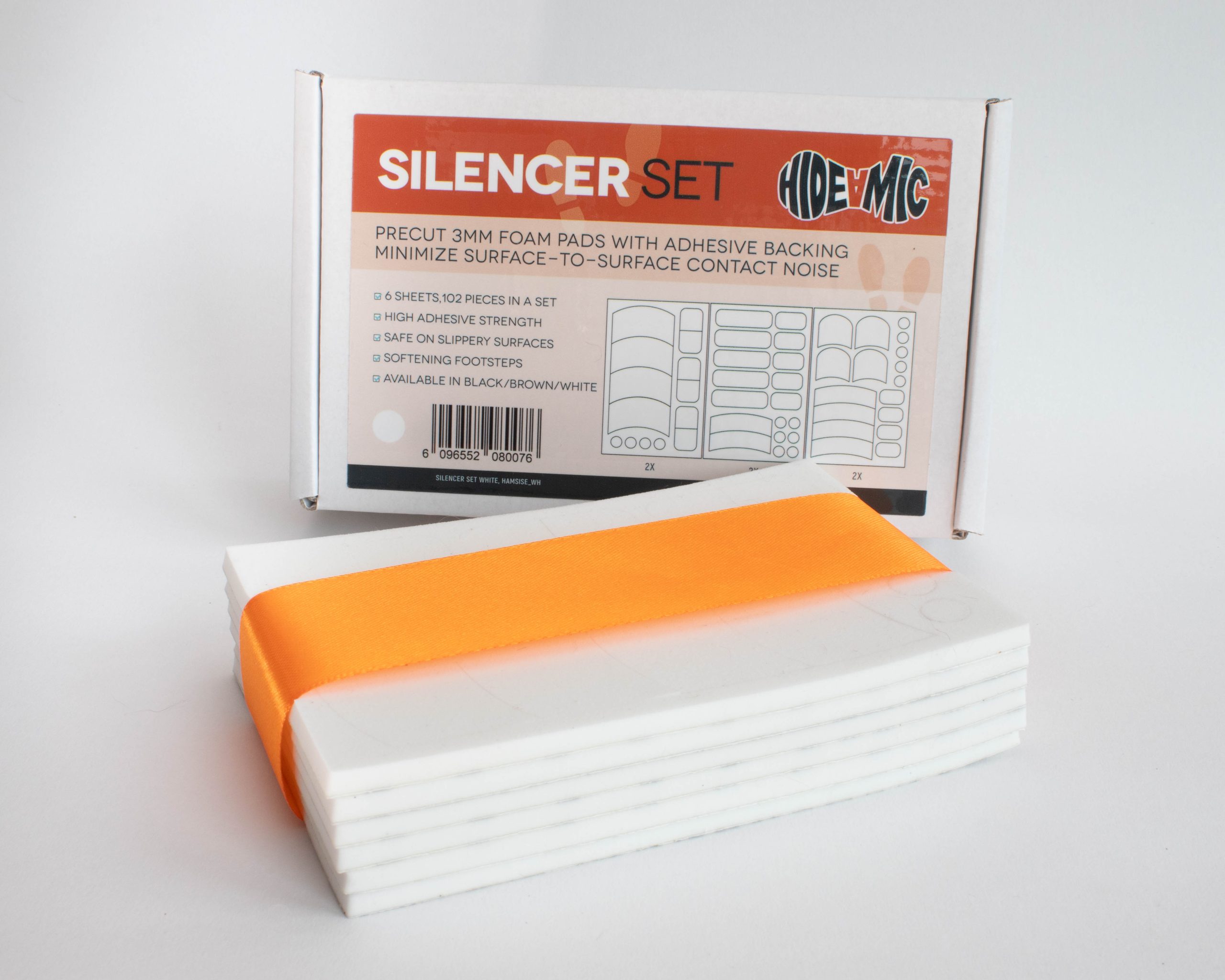 Hide-a-mic Silencer Set - precut foam pads - Image 9
