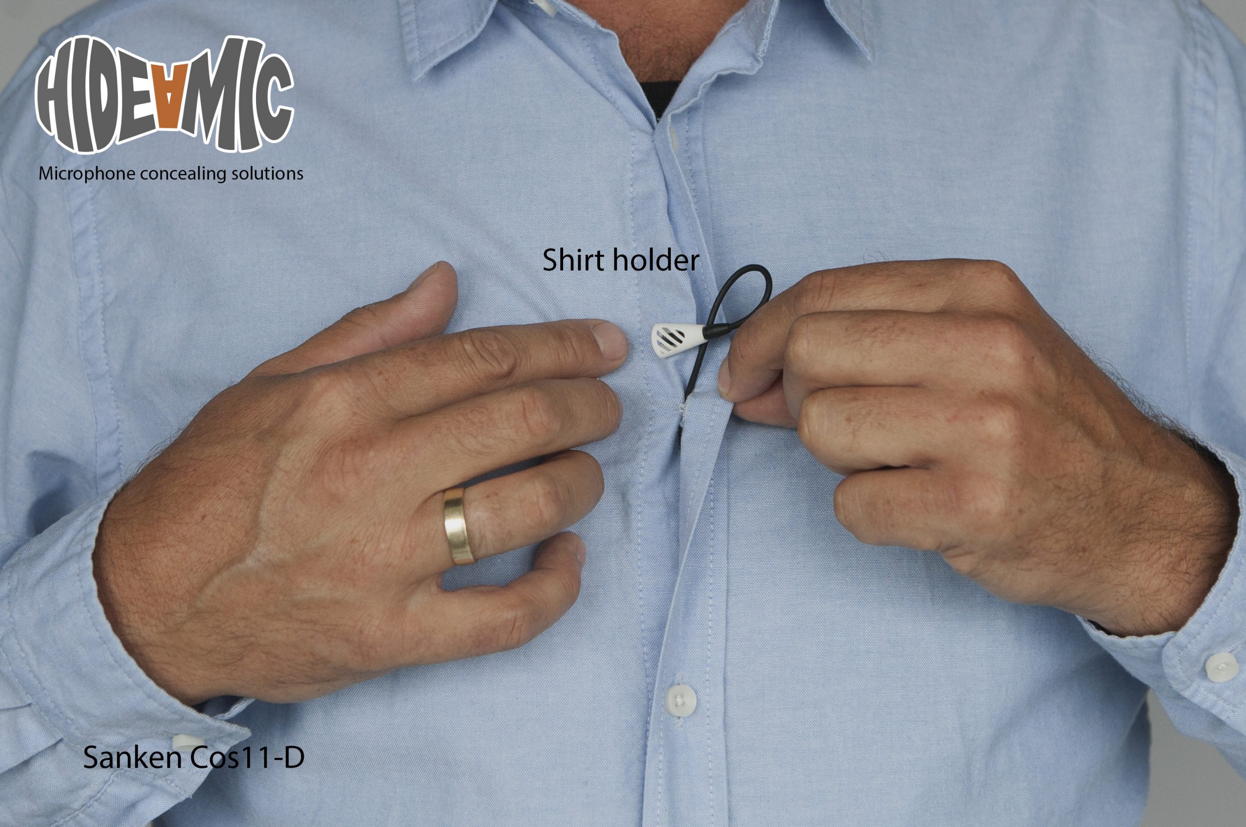 Hide-a-mic Shirt holder for Sennheiser MKE2 - Image 3