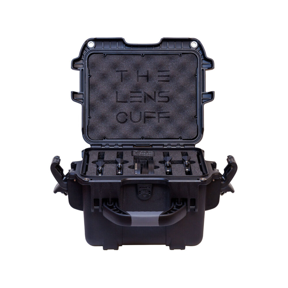 Lens Cuff Large Diameter Set Bundle kit with Case and Accessories (75, 85, 95, 114mm)