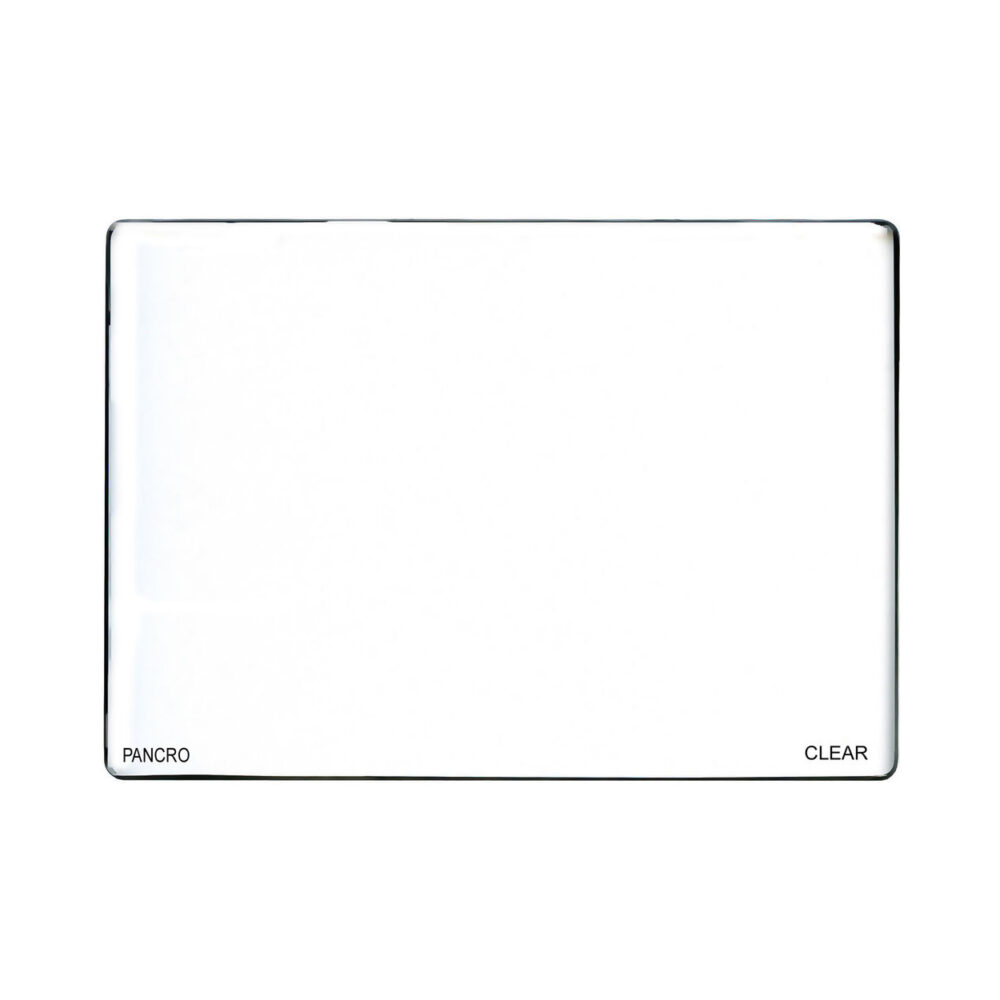 Pancro 4 x 5.65" Clear Optical Flat Filter