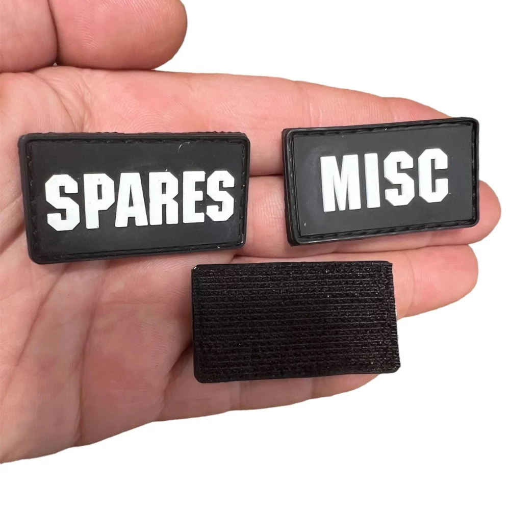 Alternative view of RoboCup Rubberized Hook & Loop Patches - 48 Variety Pack