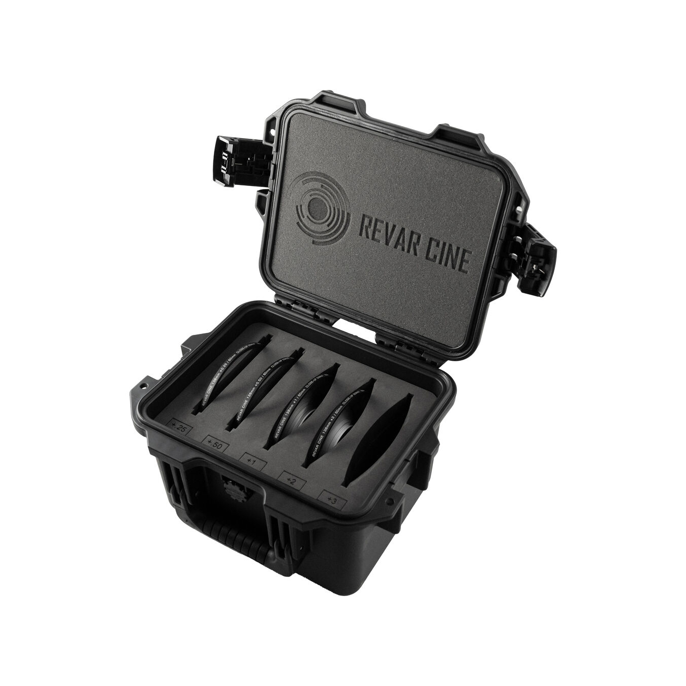 Revar Cine 138mm/60mm Hole Close Up Donut 4-Diopter Set (+0.25, +0.50, +1, +2)