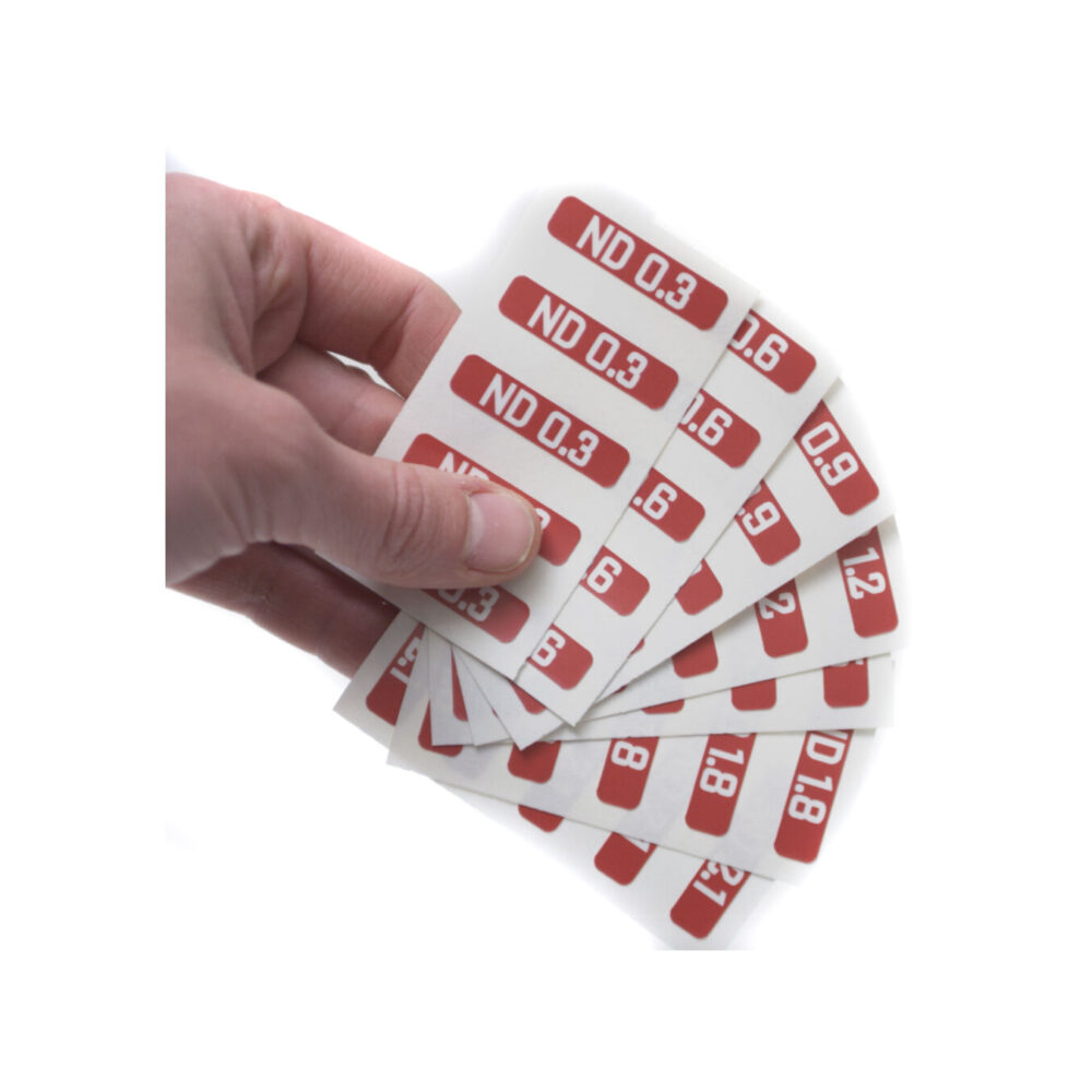 Revar Cine 4x5.65 Filter Cartridge Label Kit 1 (ND + Diffusion)