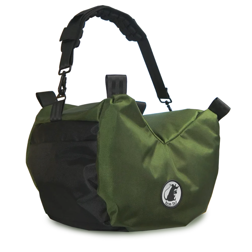 Alternative view of Focus Rat Large Saddle Bag V3 - Navy Green