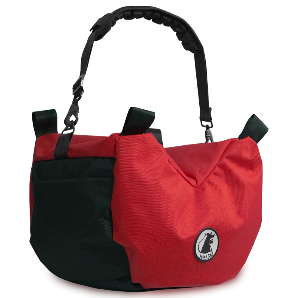 Alternative view of Focus Rat Large Saddle Bag V3 - Ruby Red