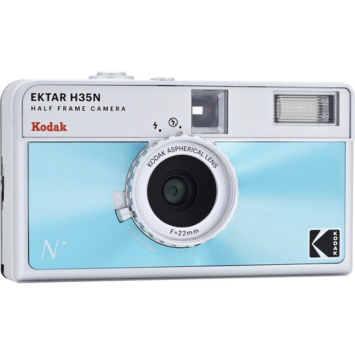 Alternative view of Kodak Ektar H35N Half-Frame Film Camera (Glazed Blue)