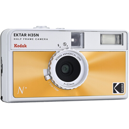 Alternative view of Kodak Ektar H35N Half-Frame Film Camera (Glazed Orange)