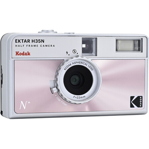 Alternative view of Kodak Ektar H35N Half-Frame Film Camera (Glazed Pink)