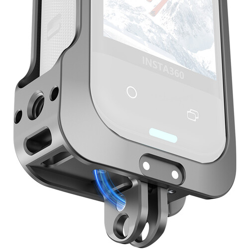 DigitalFoto CAGE-X5 Camera Cage with Cold Shoe and Magnetic Base for Insta360 X5 - immagine 8