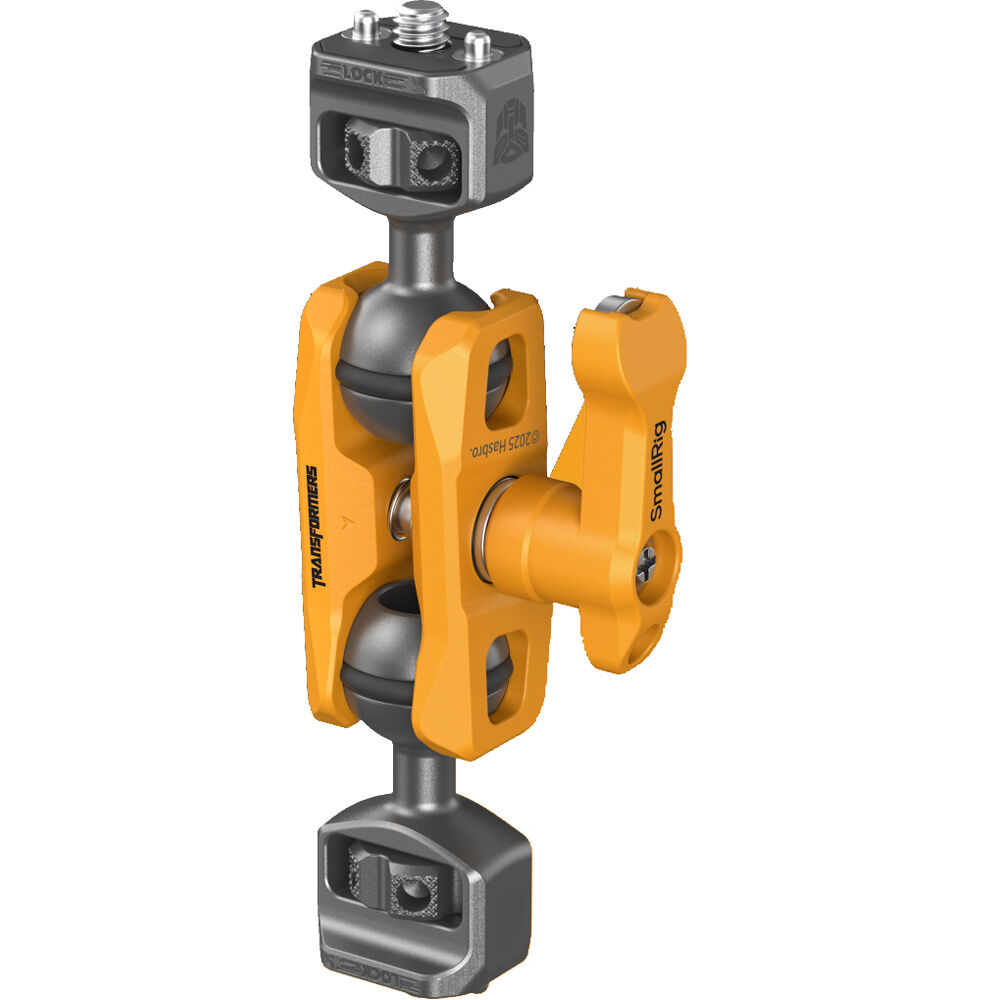 SmallRig Magic Arm Support with Dual Ball Heads (1/4"-20 Screws, Bumblebee Edition) - Image 2
