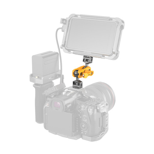 SmallRig Magic Arm Support with Dual Ball Heads (1/4"-20 Screws, Bumblebee Edition) - Image 7