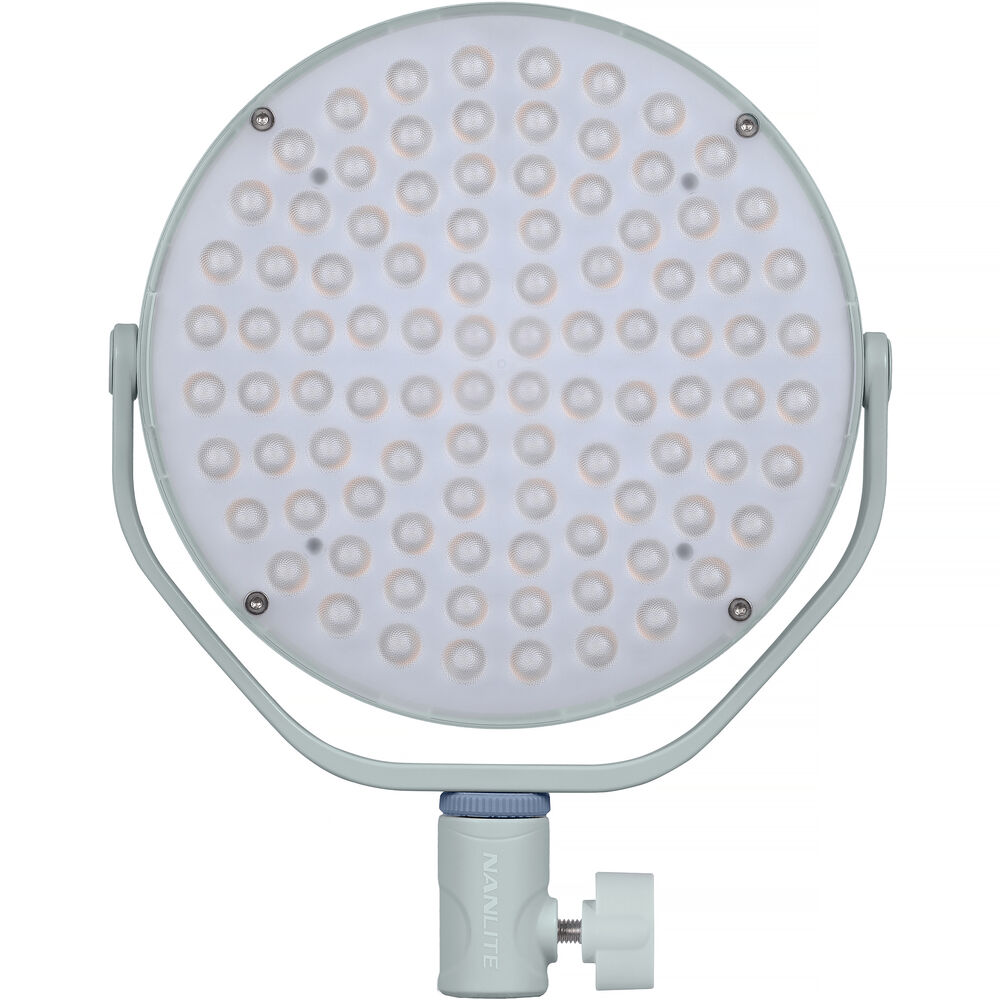 Nanlite Miro 30c RGB Round LED Light Panel (Mint Blue) - Image 6