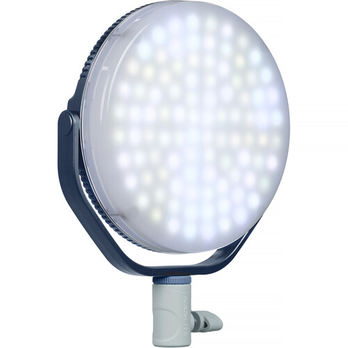 Nanlite Miro 30c RGB Round LED Light Panel (Midnight Blue) - Image 5