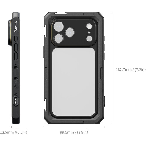 SmallRig Mobile Video Cage for iPhone 17 Pro Max (Basic Edition) - Image 3