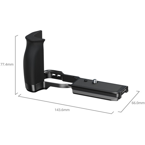 SmallRig L-Shaped Mount Plate with Silicone Handle for Nikon ZR - Image 2
