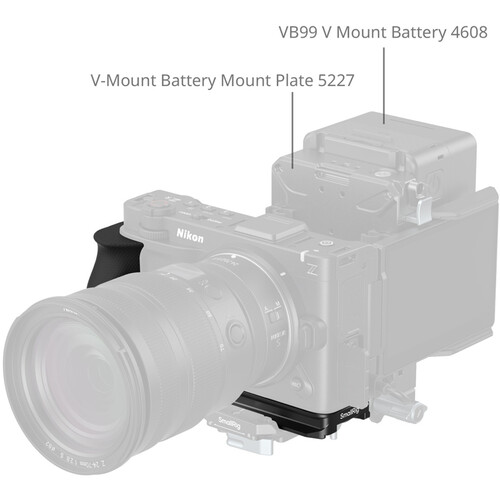 SmallRig L-Shaped Mount Plate with Silicone Handle for Nikon ZR - Image 5