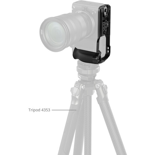 SmallRig L-Shaped Mount Plate with Silicone Handle for Nikon ZR - Image 6