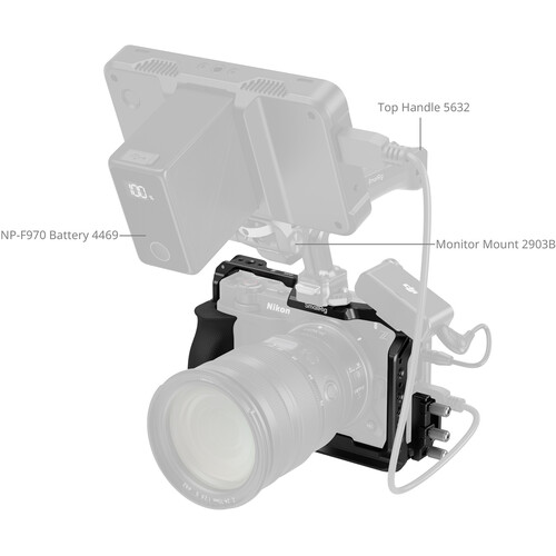 SmallRig 5467 Camera Cage for Nikon ZR - Görsel 6