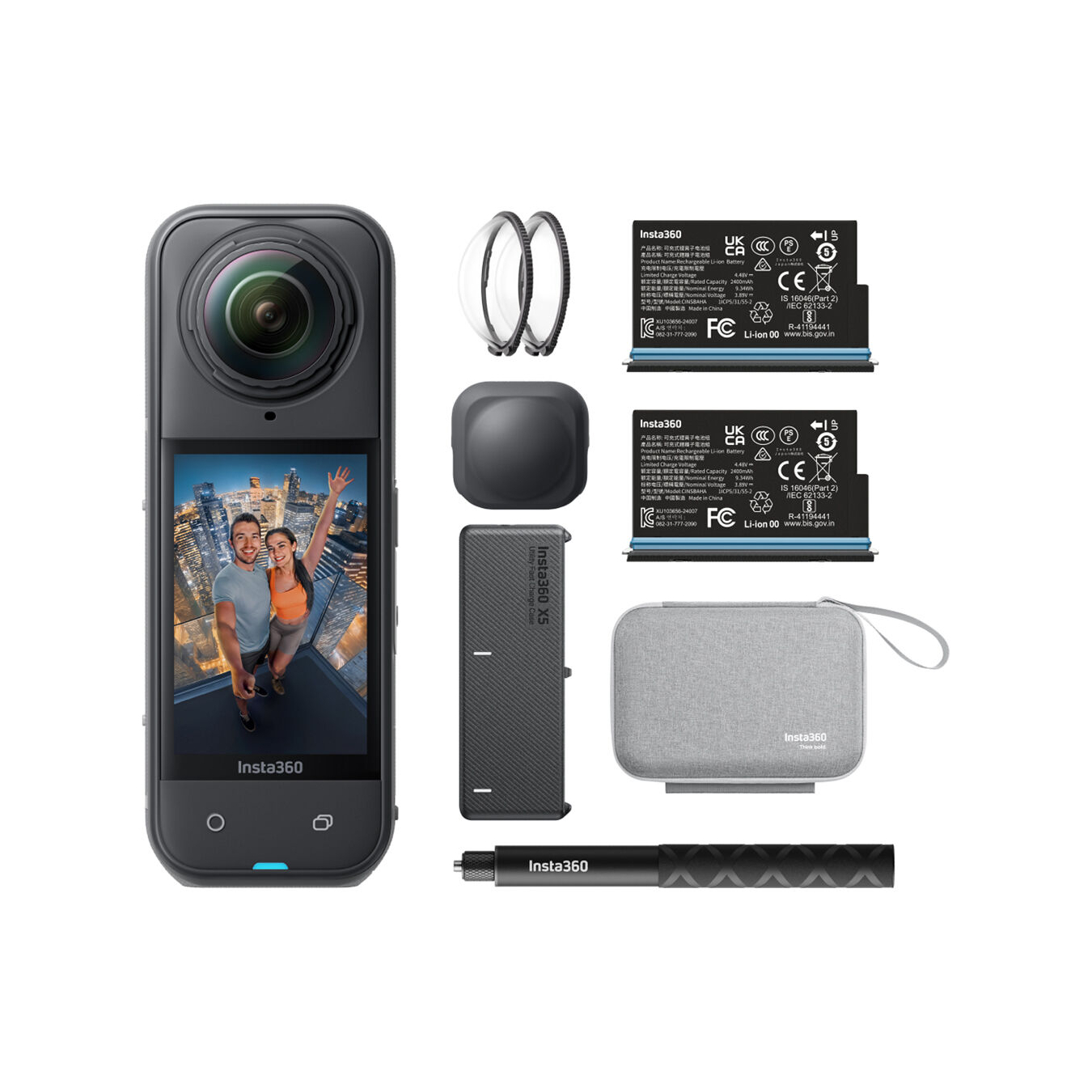 Insta360 X5 360 Action Camera Essentials Bundle