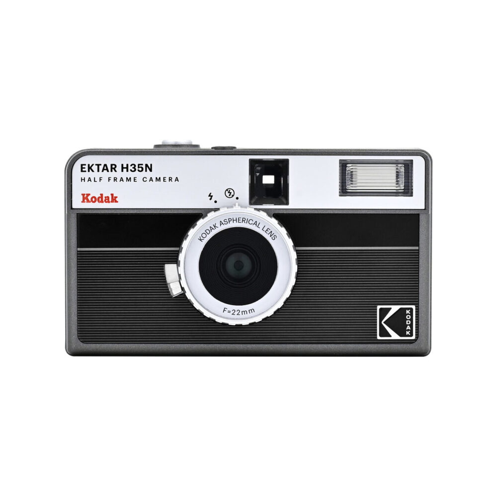 Kodak Ektar H35N Half-Frame Film Camera (Striped Black)