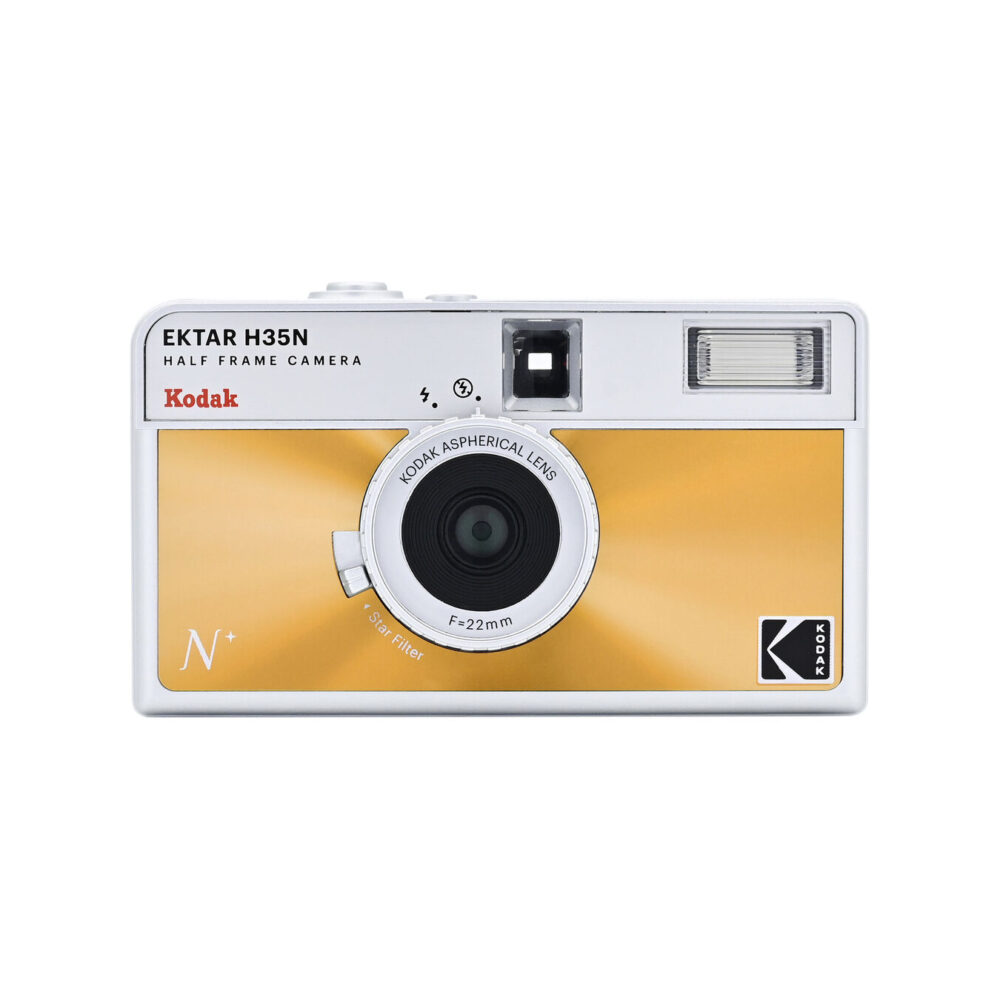 Kodak Ektar H35N Half-Frame Film Camera (Glazed Orange)