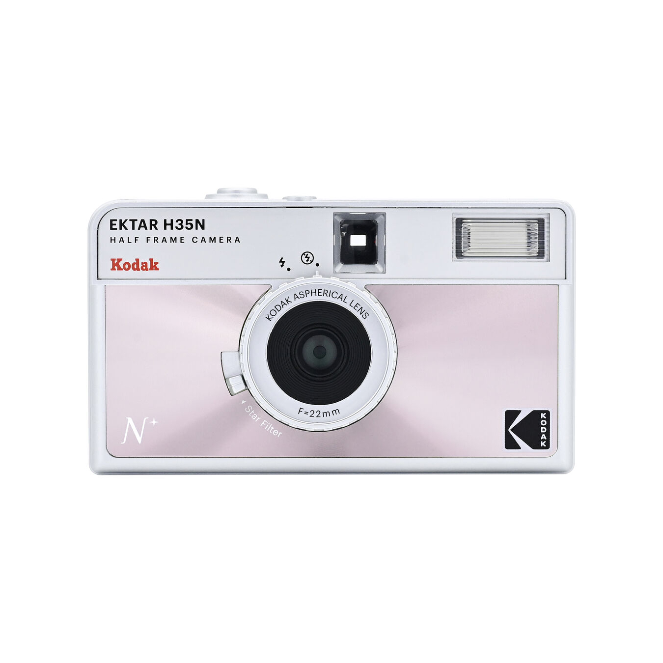 Kodak Ektar H35N Half-Frame Film Camera (Glazed Pink)
