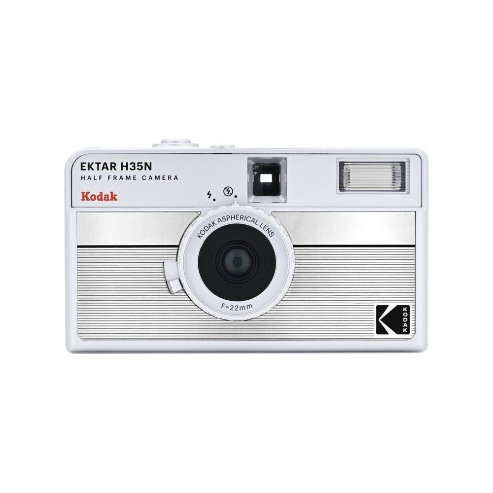 Kodak Ektar H35N Half-Frame Film Camera (Striped Silver)