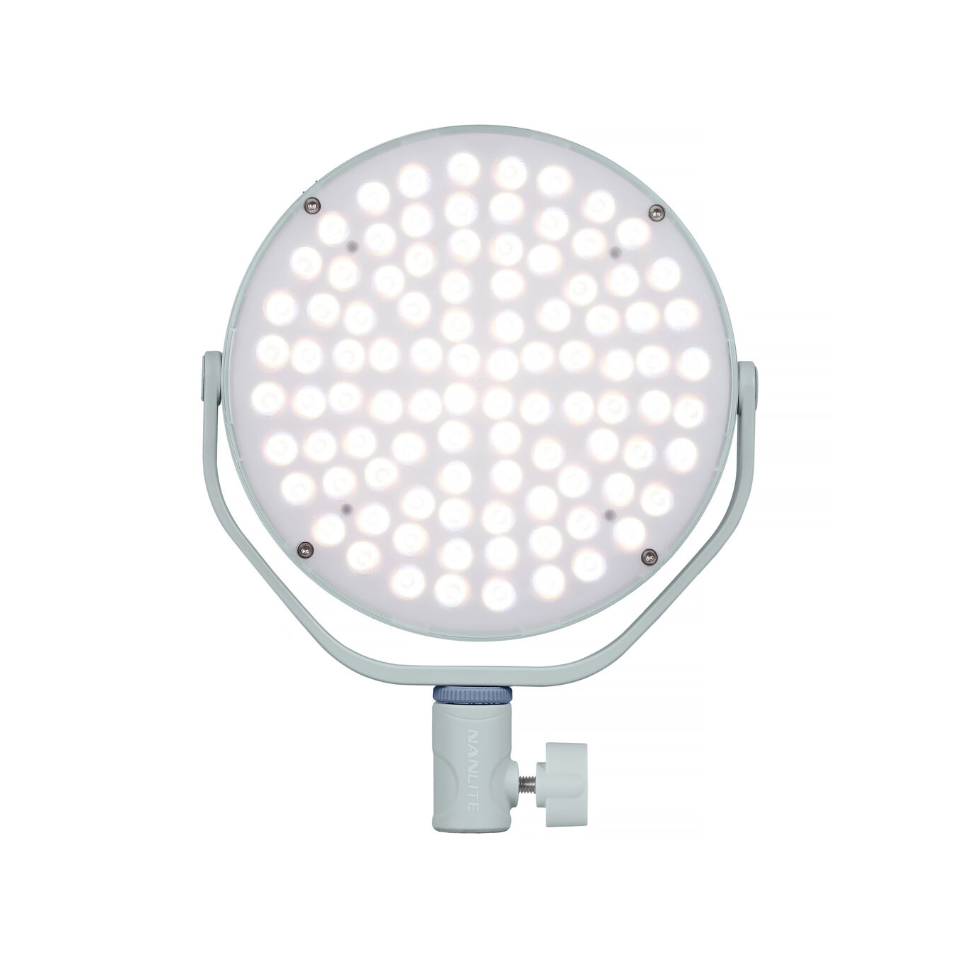 Nanlite Miro 30c RGB Round LED Light Panel (Mint Blue)